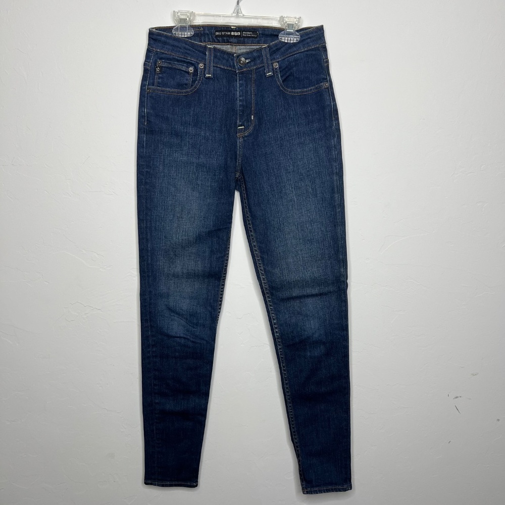 Big Star Skinny Jeans Dark Wash High Rise Women’s Denim